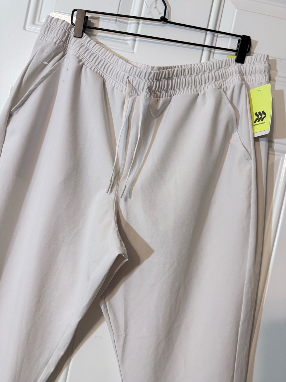 all in motion Light Gray Elastic Waist Joggers - Picture 3 of 8